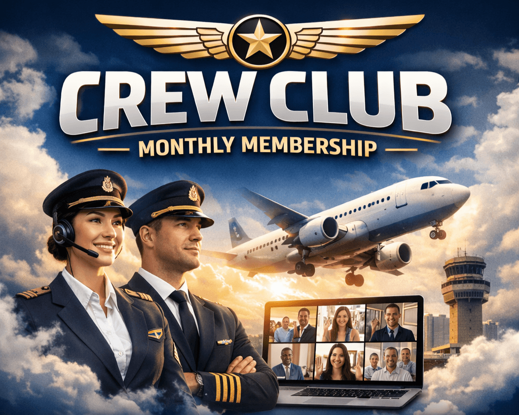 Join2Fly Crew Club promotional visual.